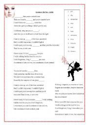 English Worksheet: Someone Like You  Adele