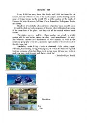 English Worksheet: Bonito