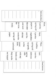 English Worksheet: Exercise for Writing Introductions and Conclusions for How tos
