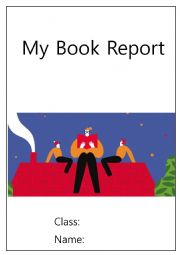 English Worksheet: Book report  sample