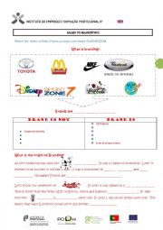 English Worksheet: What is branding