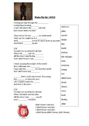 English Worksheet: Wake Me Up - AVICII