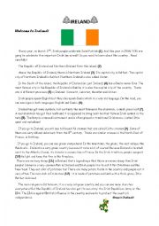 English Worksheet: Ireland