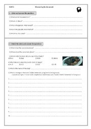 English Worksheet: Legend part 1 and 2