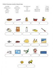 English Worksheet: Vocab - Seaside