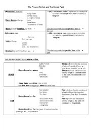 English Worksheet: The present Perfect Tense