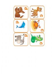 English Worksheet: animals flashcards. part 3