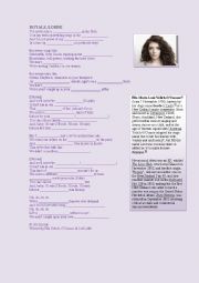 English Worksheet: Royals, by Lorde