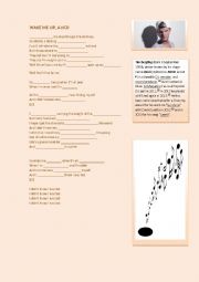 English Worksheet: Wake me up by AVicci