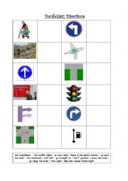 English Worksheet: Directions: vocabulary exercise