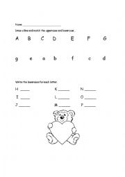 Uppercase and lowercase test