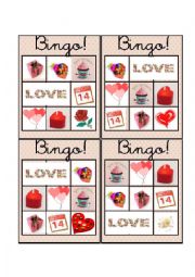 Valentines Day Bingo 2