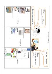 English Worksheet: Asking for Help with Household Problems at Leasing Office