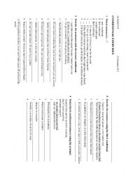 English Worksheet: Conditional exercises