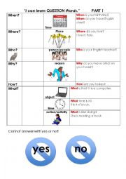 English Worksheet: WH Questions