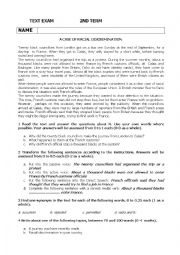 EXAM FOR UNIVERSITY ACCESS PAEU