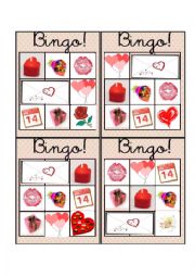 Valentines Day Bingo 1