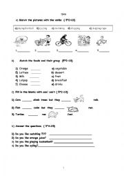 English Worksheet: quiz