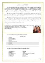 English Worksheet: Olsen Twins famous people