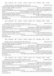 English Worksheet: examples of two Moroccan associations