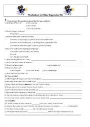 English Worksheet: 