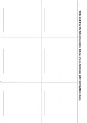 English Worksheet: Draw the body parts