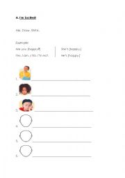 Are you excited! Worksheet
