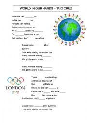 English Worksheet: Listening Comprehension Song