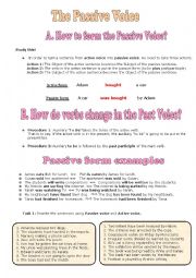 English Worksheet: Passive Voice