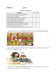 English Worksheet: Lessonn:4