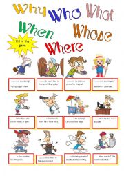 English Worksheet: MAKING QUESTIONS