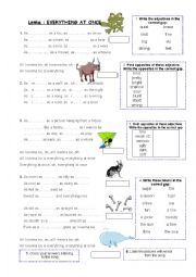 English Worksheet: Comparison as...as 