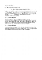 English Worksheet: 8th form mid term test 2 tunisien pupils