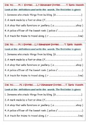 English Worksheet: newspaper