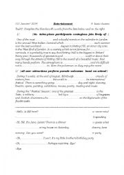 English Worksheet: entertainment