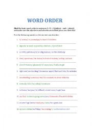 Word order