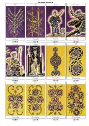 English Worksheet: Reading Tarot Cards PART 6 of 6