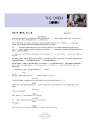 English Worksheet: Notting Hill ch.1