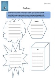 English Worksheet: Feelings- Adjectives to express joy, sadness, anger and fear