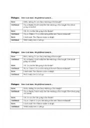 English Worksheet: Exercise of Expressing Likes and Dislikes