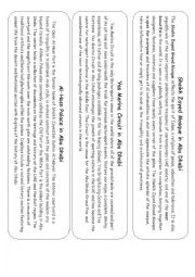 English Worksheet: Abu Dhabi Famous Places