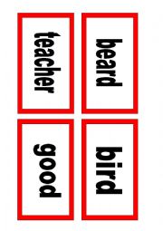 High frequency words set 1 completely editable