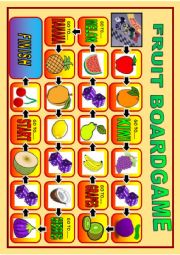 FRUIT BOARDGAME