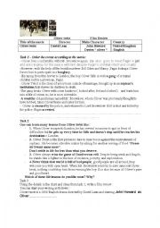 English Worksheet: Oliver Twist 