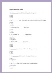 Modal verbs