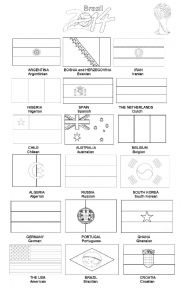 English Worksheet: World Cup 2014