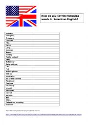 UK vs. USA English