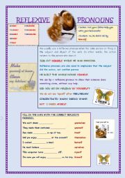 English Worksheet: Reflexive Pronouns