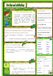 English Worksheet: Free time and celebrations