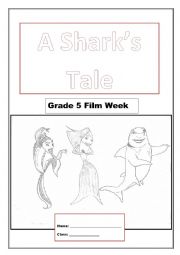 English Worksheet: A Sharks Tale - Booklet part 1